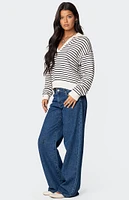 Edikted Copenhagen Oversized Striped Sweater