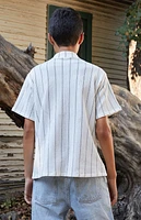 Pacsun Kids Stripe Camp Shirt