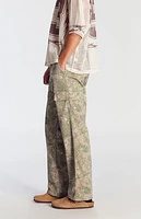 Pacsun Tree Camo Baggy Cargo Jeans