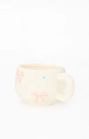 LA Hearts Bow Heart Mug