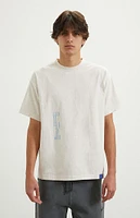 A.R.C. Oatmeal Vintage Wash Heavyweight Cropped Boxy T-Shirt