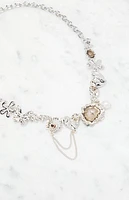 LA Hearts Gia Charm Necklace