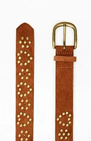 PacSun Faux Suede Studded Belt