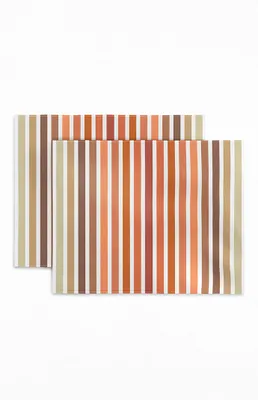 Pack Striped Placemats