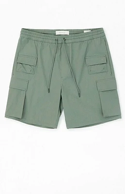 Pacsun Green Cargo Shorts