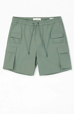 PacSun Green Cargo Shorts