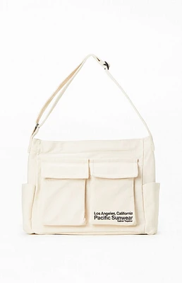 PacSun Pacific Sunwear Utility Crossbody Tote Bag