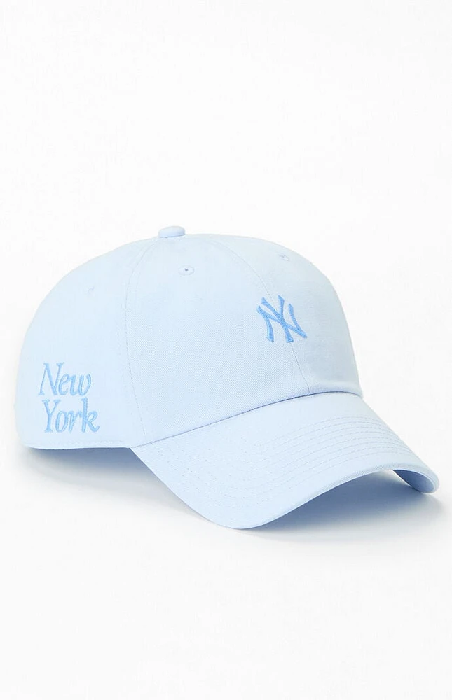 47 Brand Light Blue NY Yankees Dad Hat