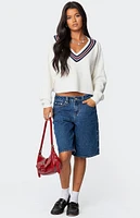 Edikted Lauryl V Neck Sweater