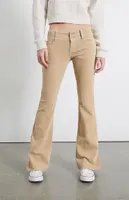PacSun Brown Corduroy Low Rise Bootcut Jeans