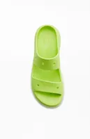 Crocs Women's Green Classic Crush Sandals