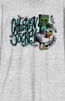 Minecraft Chicken Jockey Long Sleeve T-Shirt