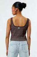 Obey Thomson Cropped Tank Top
