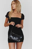 Recycled Black Charvi Mini Dress