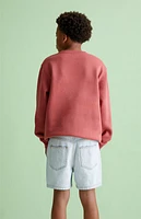 Pacsun Kids Light Indigo Denim Shorts