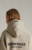 Fear of God Essentials Women's Desert Sand Fleece Cropped Hoodie