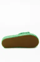 Women's Towel Platform Slide Sandals