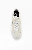 Converse Off White One Star Pro Suede Shoes