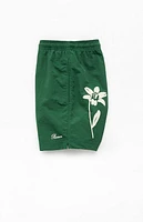 Pacsun Palms Applique 4.5" Swim Trunks
