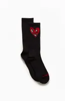 Keith Haring Heart Crew Socks