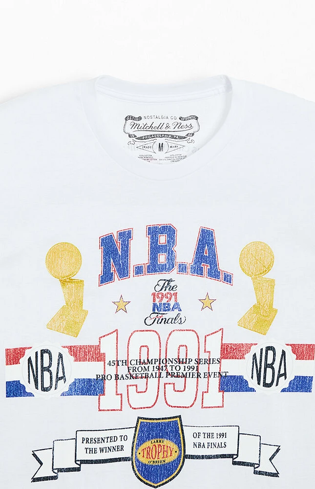 Mitchell & Ness 1991 N.B.A Finals T-Shirt