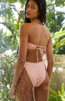 PacSun Eco Multicolor Cora Beaded Side Tie Bikini Bottom