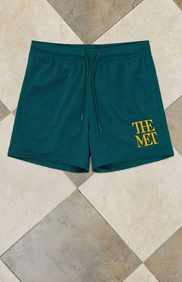 The Met x Pacsun Logo Mesh Shorts