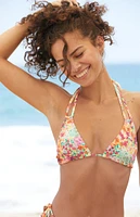 Rhythm Sierra Floral Triangle Bikini Top