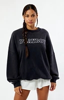 Playboy By PacSun Big Classic Crew Neck Sweatshirt