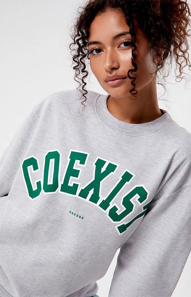 ONE DNA Coexist Crew Neck Sweatshirt