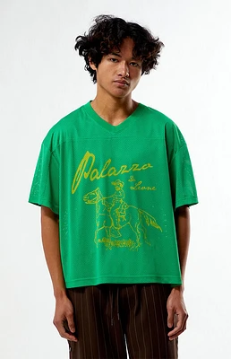 Pacsun Green De Leone Mesh Jersey