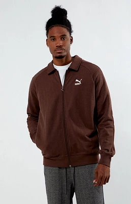 Puma Brown T7 Track Jacket