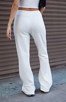 White Hilary Soft Yoga Pants