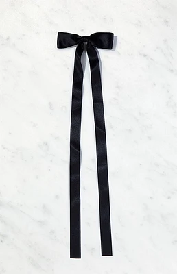 LA Hearts Long Bow Hair Clip
