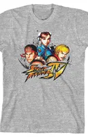 Kids Street Fighter Characters T-Shirt