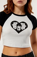 Wednesday Love Note Raglan T-Shirt