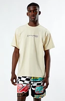 PacSun Cream Pacific Sunwear Here T-Shirt