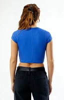 PS Basics by Pacsun Queen Cropped T-Shirt