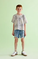 PacSun Kids Cloudy Dyed Boxy T-Shirt