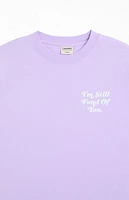 LAVENDER Still Fond Of You Boxy T-Shirt