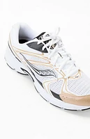 Saucony Gold & White Ride Millennium Shoes
