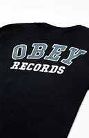 Obey Records Heavyweight T-Shirt