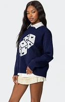 Edikted Roll the Dice Sweater