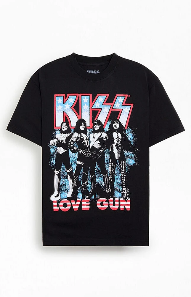 Kiss Love Gun USA T-Shirt