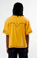 FORD Sunset Yellow Woven Camp Shirt