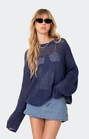 Seeing Stars Oversized Sweater