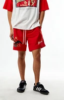 Budweiser By PacSun Logo Volley 6.5" Swim Trunks