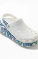 Crocs Classic Crush Butterfly Clogs