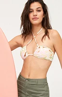 Roxy Eco Beach Classics Fashion Triangle Bikini Top