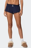 Edikted Dream Waffle Shorts